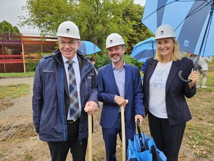 Ulf Bandiko, Jörg Bechmann und Constance Arndt