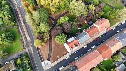 Der neue barrierefreie Parkzugang