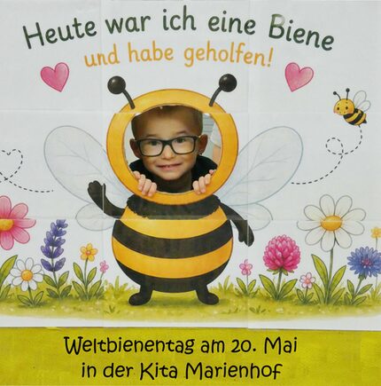 Fotomotiv - heute war ich eine Biene