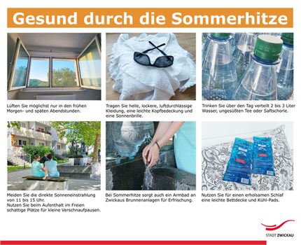 Gesund durch die Sommerhitze