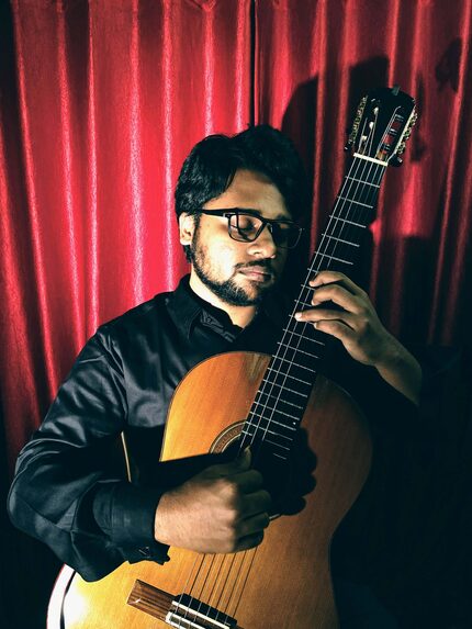 Gitarrist Pritam Maity