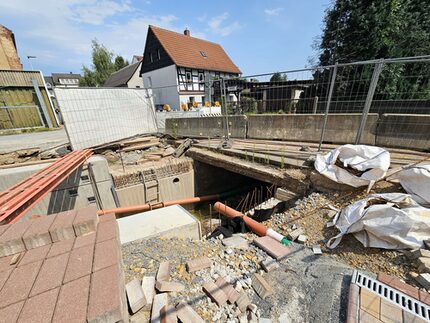 Brückenbau in Höhe Erntestraße startet am Montag