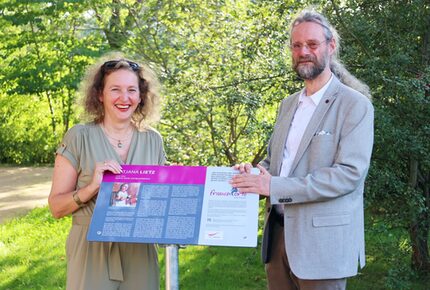 Ihre letzten Malschüler - Susan Bernhardt und Christian Siegel
