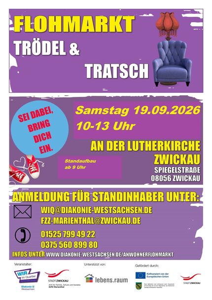 Plakat Flohmarkt