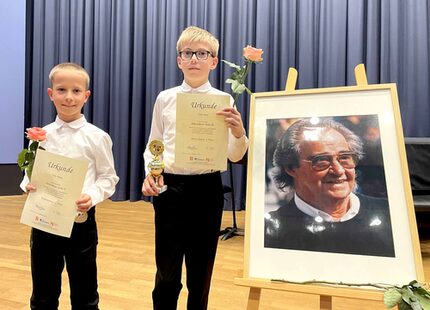 Fritz Rada (links) und Elias Neef (rechts)