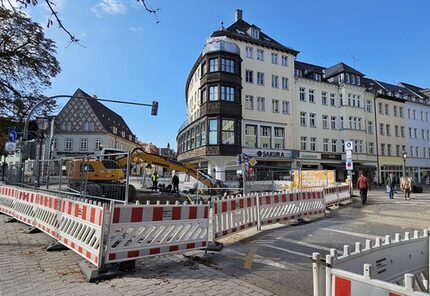 Baumaßnahme Dr.-Friedrichs-Ring