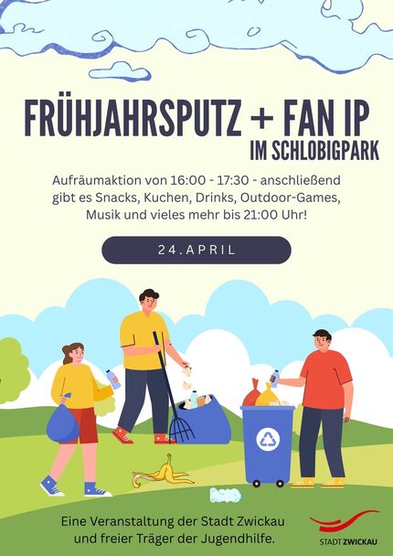 frühjahrsputz Schlobigpatk - Flyer