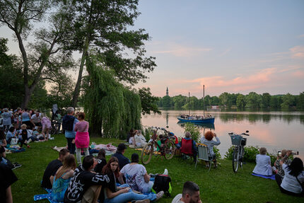 Romantisches Lichterfest