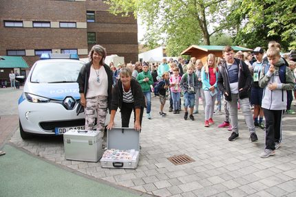 Die Polizei lieferte die 