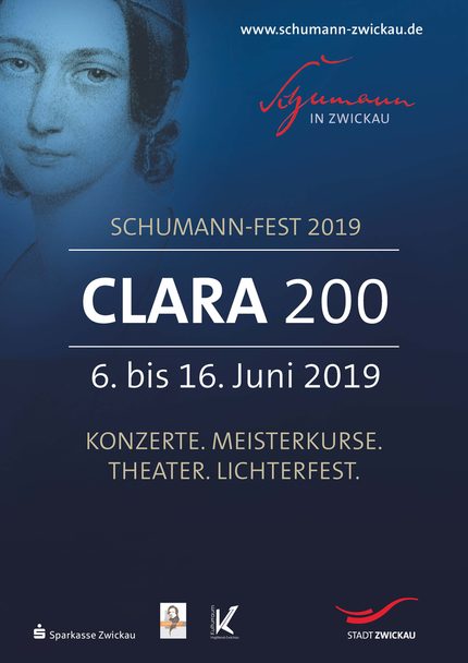 Plakat zum Schumann-Fest