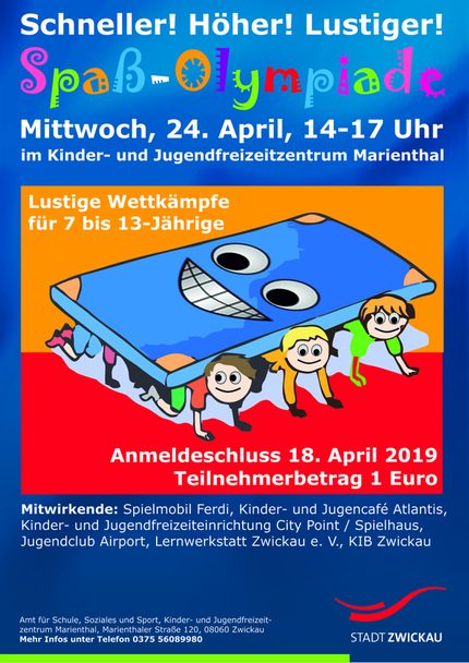 Plakat Spaßolympiade