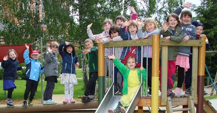 Kinder der Kita Krümelkiste