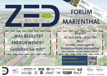 Plakat ZED-Forum Marienthal