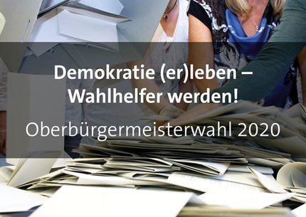 Wahlhelfer gesucht